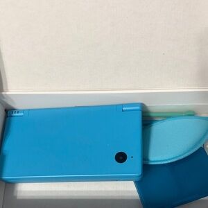 Blue Nintendo Handheld Gaming Console